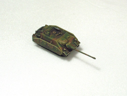 1:144 Wehrmacht '46 German Jagdpanzer 38 D on Waffenträger Chassis