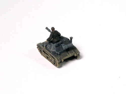 1:144 WWII German Captured TKS Tankette le.PzKpfw TKS(p)